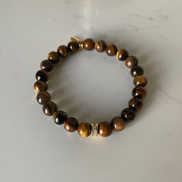 Tigerøye armbånd - Bark Mini VS25/8 - Image 2