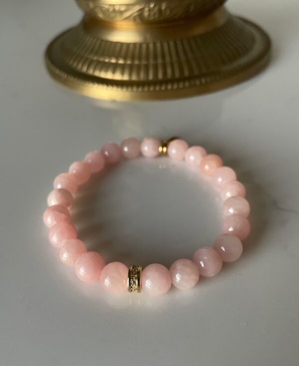 Rosa Jade armbånd - Blush Mini VS25/8