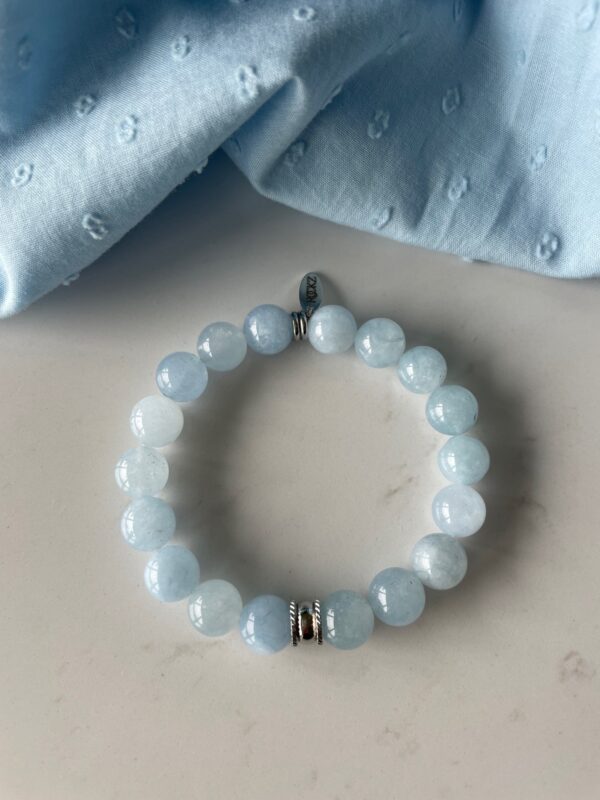 Akvamarin armbånd - True Blue Silvery VS25/10 - Bilde 3